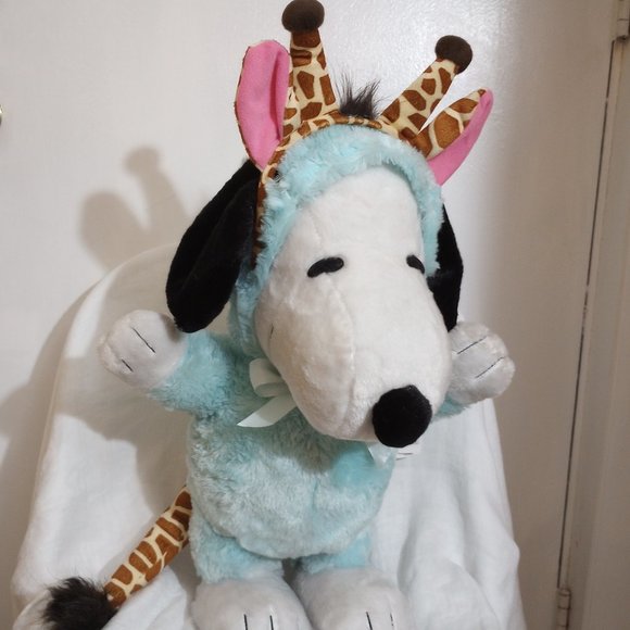 18"-Tall Snoopy Standing Plush + 5 Add-Ons, Modified for Display All Year - Picture 11 of 13
